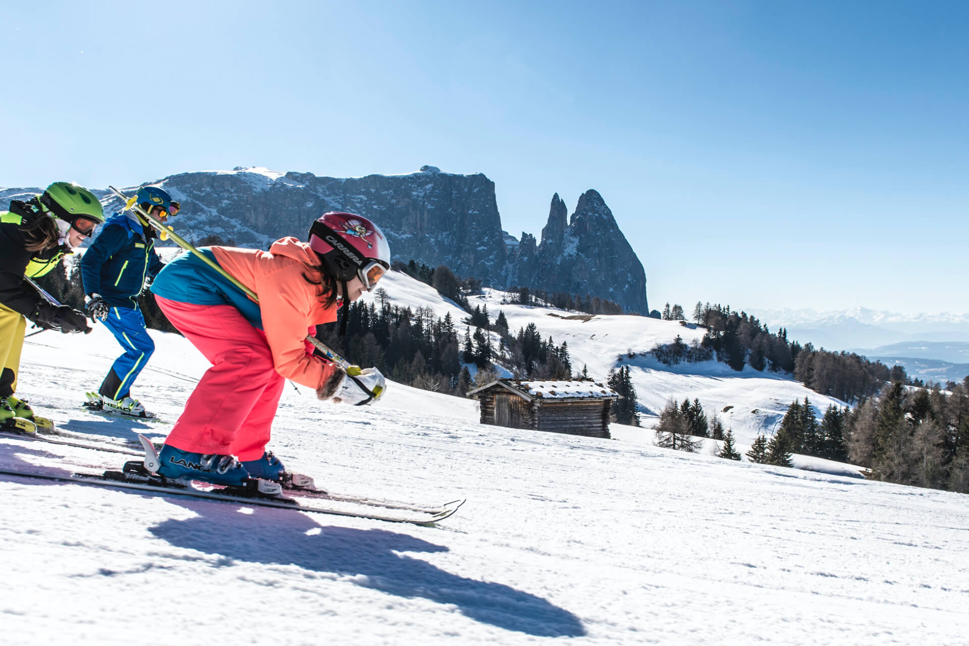 Skifahren für Kinder und Familien